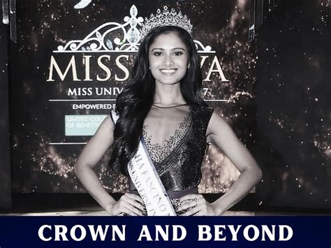 CROWN AND BEYOND: A peek at Shraddha Shashidhar's .